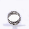 Gear-wheel silver ring
