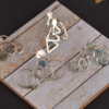 Earrings Charming Triangles - Image 4