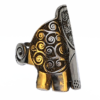 Jolly Elephants Silver Ring