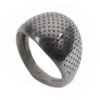 Silver Dashes Ring