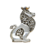 Sarcastic Leo Silver Pendant