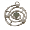 Silver Spiral Pendant
